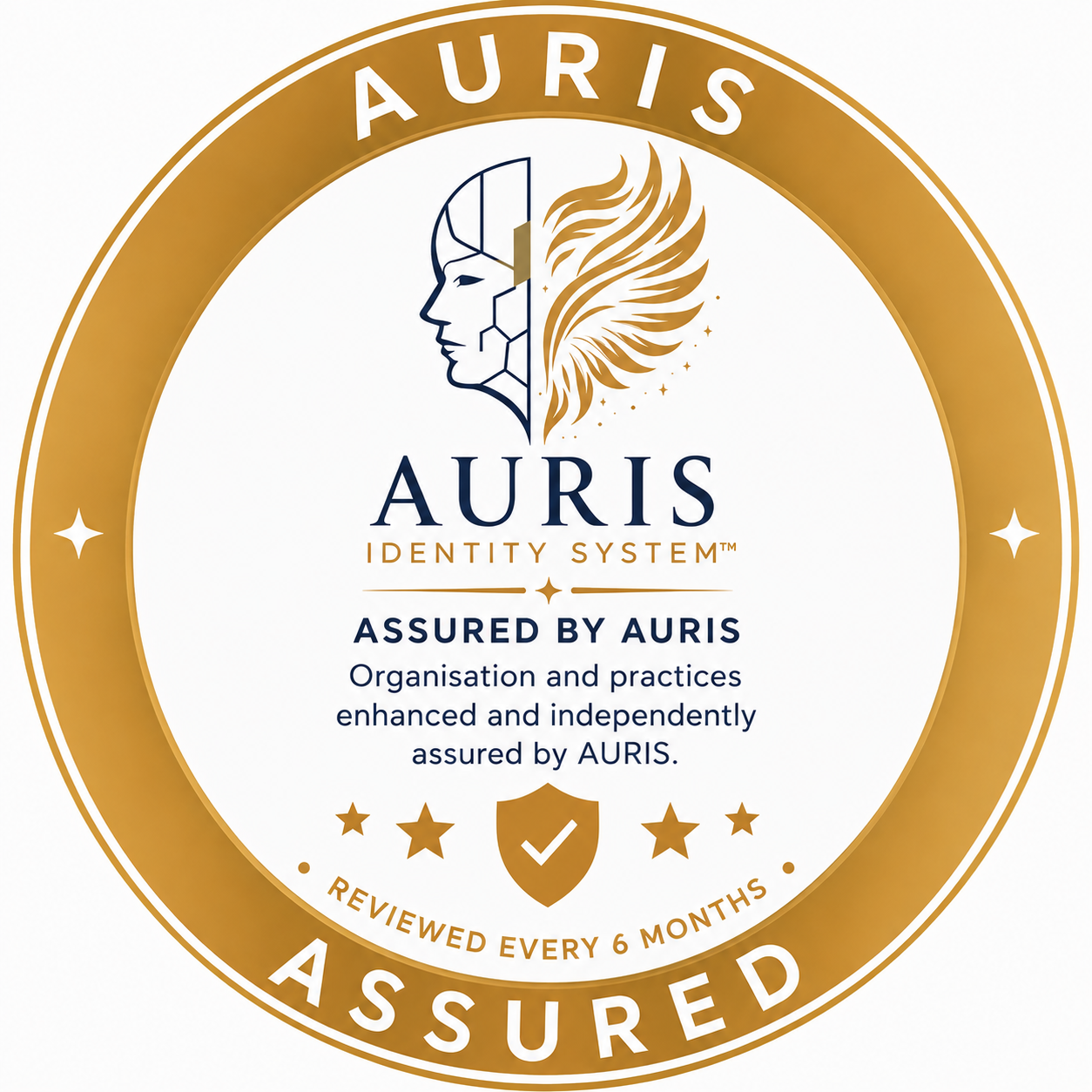 AURIS Assured organisation badge